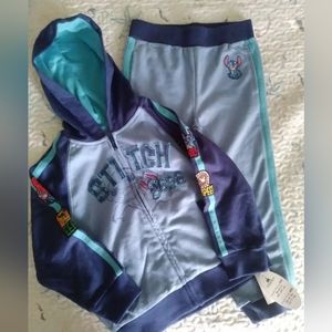 Disney Stitch hoodie/pants set (new)